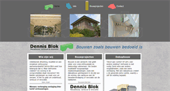 Desktop Screenshot of dennisblok.nl