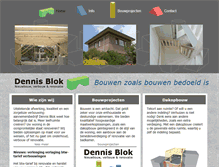Tablet Screenshot of dennisblok.nl